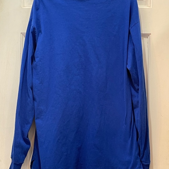 PINK by Victoria’s Secret Long Sleeve Blue T-shirt, Size Small - Picture 4 of 4